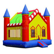 inflatable bouncer with slide